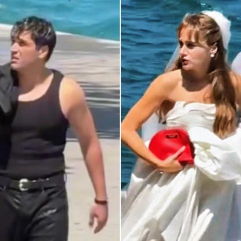 مارت رمضان دمير وميراي دانر في كواليس مسلسل لن يحدث لنا شي