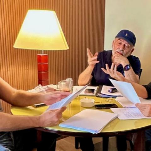 كواليس بروفات قراءة مسرحية “الزير سالم”