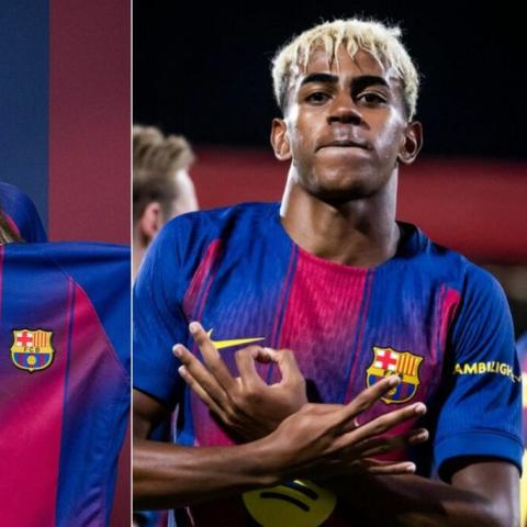 لامين يامال و نيكي نيكول