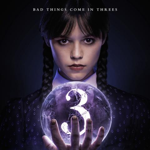 مسلسل Wednesday  - مصدر الصورة غوغل - wednesday season 3