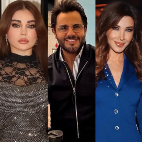 نانسي عجرم ونيشان وهيفاء وهبي