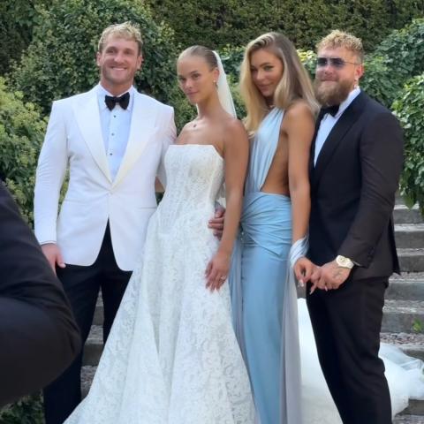 حفل زفاف لوغان بول و نينا أغدال