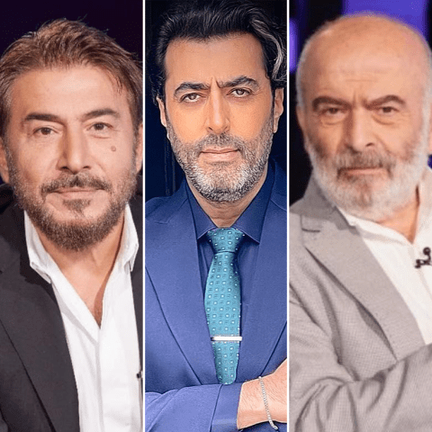 سلوم حداد، عابد فهد وباسم ياخور - صورة معدلة