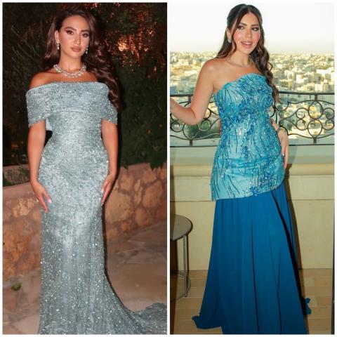 اطلالات المؤثرات في حفل زفاف وسام قطب من أريج نشاشيبي الى ساره الورع...