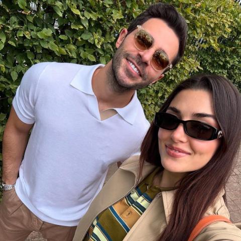 هاندا أرتشيل و هاكان صابانجي - صورة من انستقرام