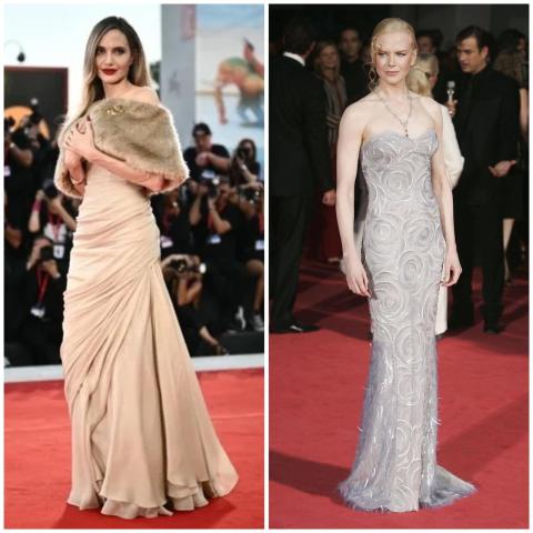 من أنجلينا جولي الى نيكول كيدمان.. 10 إطلالات أيقونية على السجادة الحمراء في مهرجان البندقية السينمائي عبر السنوات