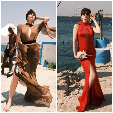 أحدث إطلالات ماريتا الحلاني: ستايل متجدد وشعر قصير مع لمسات من أهم المصممين