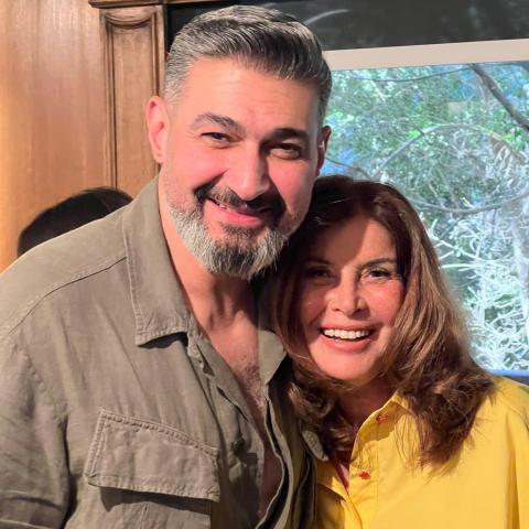 ياسر جلال وميرفت أمين