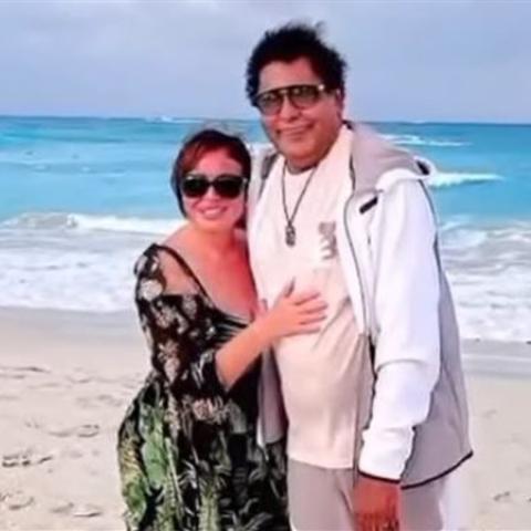 إلهام شاهين ومحمد منير