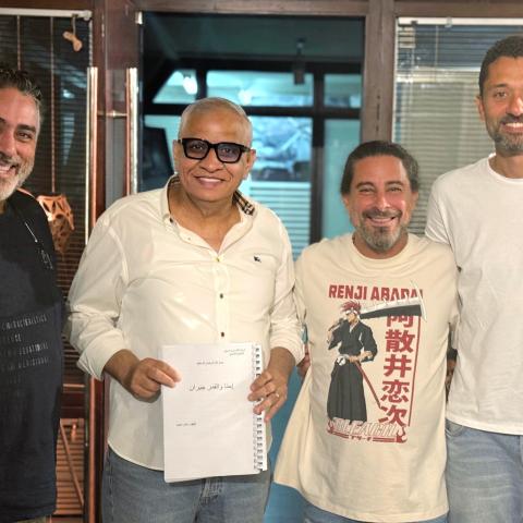 كواليس فيلم إحنا والقمر جيران