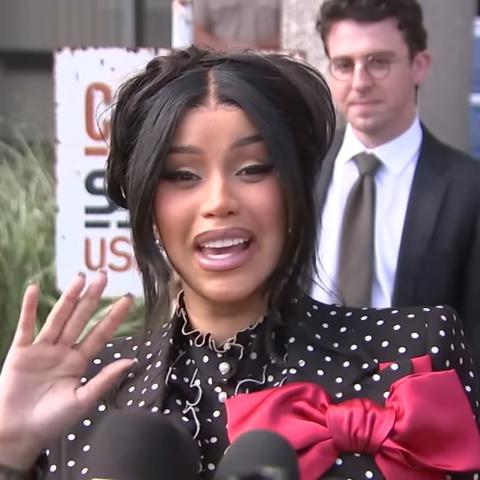 كاردي بي - Cardi B - بعد فوز القضية - مصدر من يوتيوب