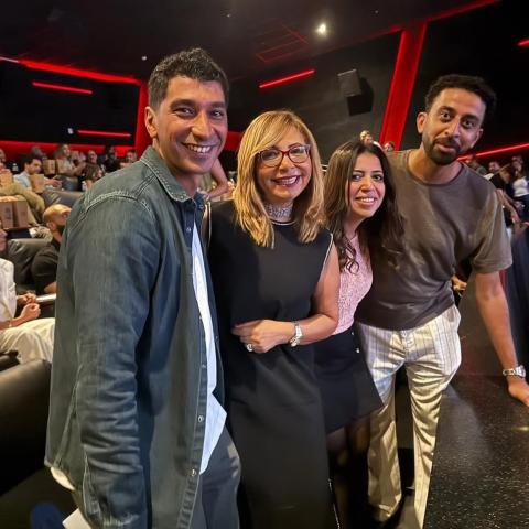 لميس الحديدي - هيثم دبور - كريم الشناوي