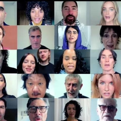 حملة Together for Palestine - مصدر من انستغرام