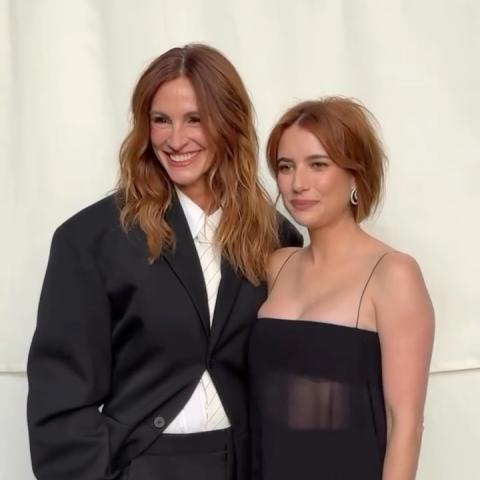 جوليا روبرتس وإيما روبرتس تتألقان بالأسود من توقيع Jacquemus