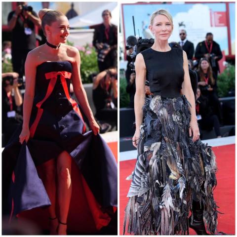 اطلالات النجمات في مهرجان البندقية: كيت بلانشيت، أماندا سيفريد...