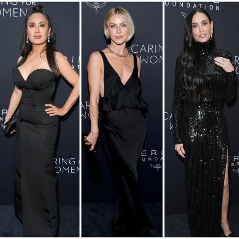 ديمي مور وسلمى حايك وغيرهن.. باطلالات لافتة في عشاء Kering Foundation 2025