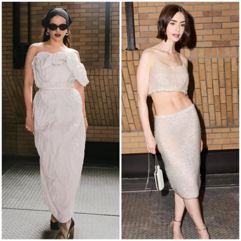 ليلي كولينز وروزاليا وغيرهن بلوكات ملفتة في عرض كالفين كلاين ربيع 2026