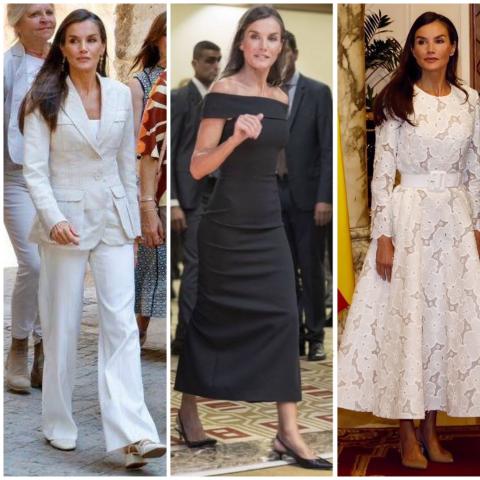 إطلالات الملكة ليتيزيا في مصر: أناقة بسيطة بتفاصيل مدروسة