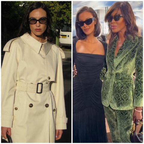 نعومي كامبل وألكسا تشانغ وغيرهن في عرض بربري ربيع وصيف 2026