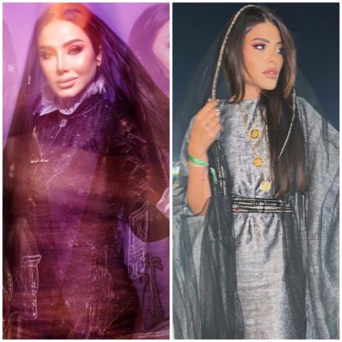 لجين عمران والعنود بدر.. كيف عبّرت المؤثرات والمشاهير عن اليوم الوطني السعودي من خلال الأزياء؟