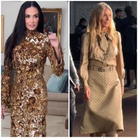 غوينيث بالترو وديمي مور وغيرهن.. في عرض فيلم &quot;The Tiger&quot; من غوتشي