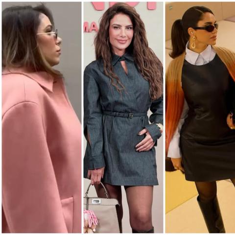 اطلالات صبا مبارك، معتصم النهار، هيلاري داف في عرض فندي ربيع 2026