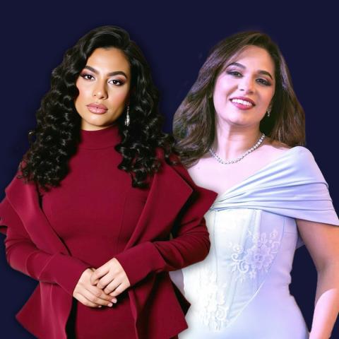 دنيا سامي و رحمة أحمد - صورة معدلة