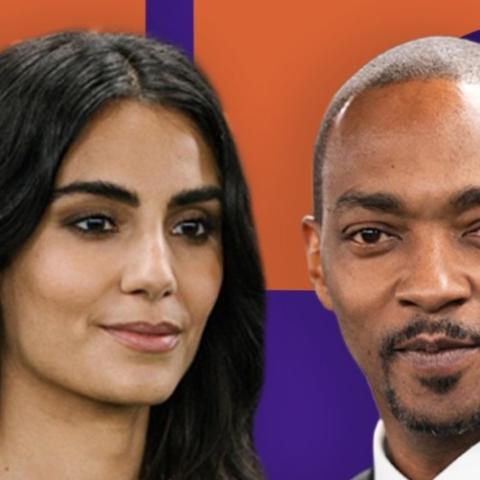 أنتوني ماكي وعائشة هارت من فيلم محاربة الصحراء