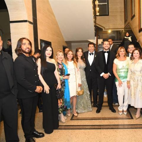 حفل زفاف ابن هاني رمزي