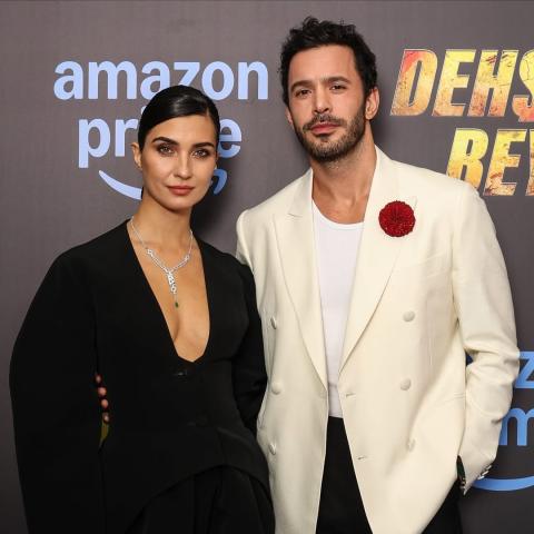 باريش أردوتش و توبا بويوكستون - عرض فيلم السيد المرعب