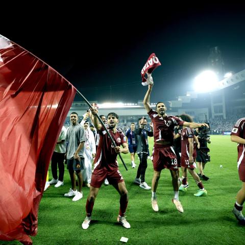المنتخب القطري - صورة من إكس من حساب الاتحاد القطري لكرة القدم
