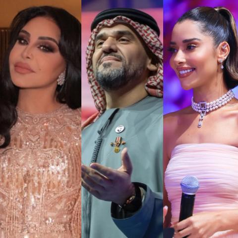 بلقيس وحسين الجسمي وأحلام