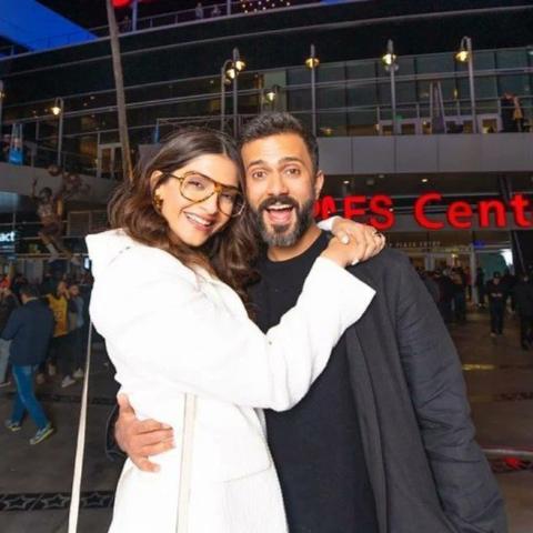 سونام كابور وزوجها أناند أهوجا - إكس