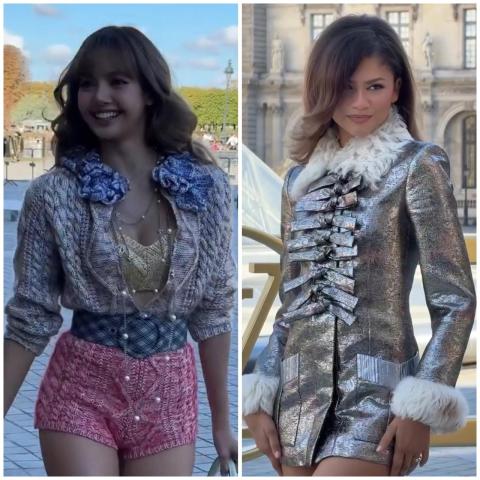 ليسا وزندايا يتألقن في عرض لويس فيتون لربيع وصيف 2026 بباريس