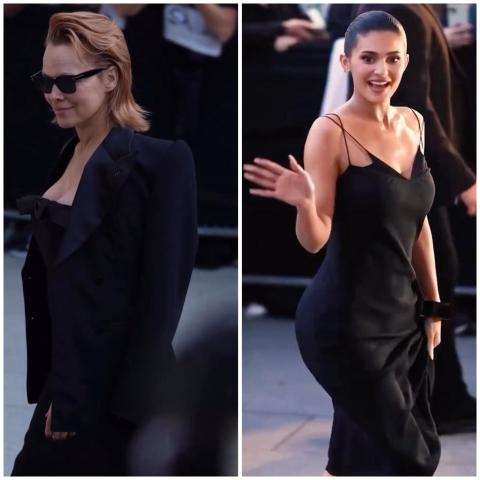 كايلي جينير وباميلا أندرسن وغيرهن بالأسود في عرض توم فورد ربيع 2026