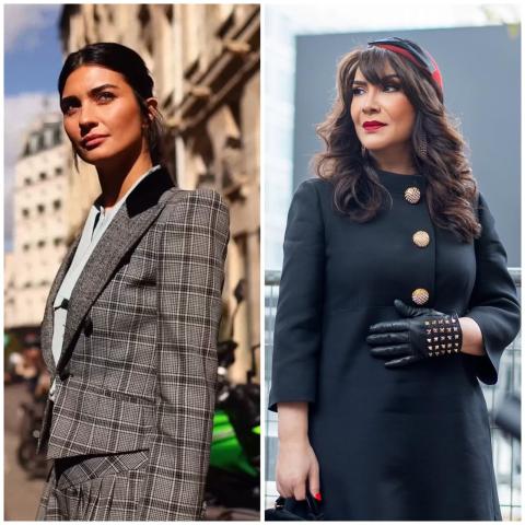 إطلالات هدى حسين وتوبا بيوكستون في عرض فالنتينو ربيع وصيف 2026