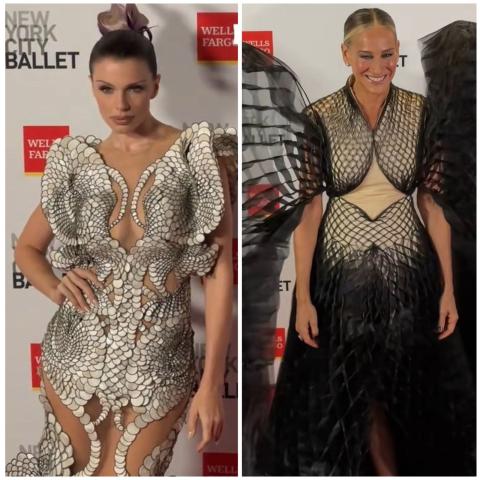 إطلالات ساره جيسيكا باركر وجوليا فوكس في Ballet 2025 Fall Fashion