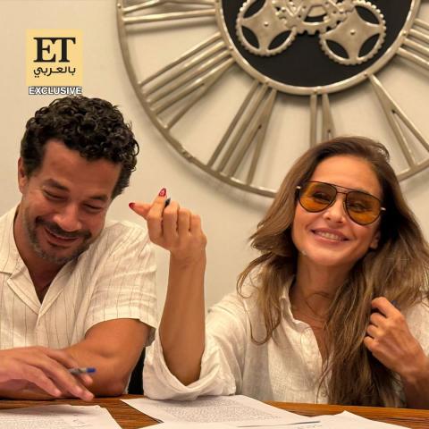 نيللي كريم وشريف سلامة