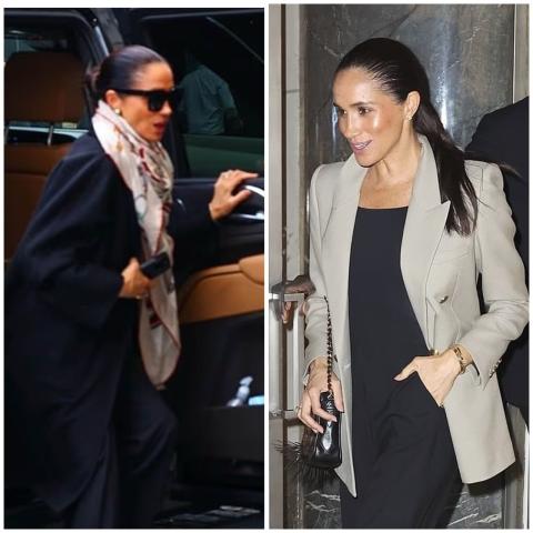 ماكس مارا وشانيل وسان لوران وهيرميس في اطلالات ميغان ماركل الجديدة