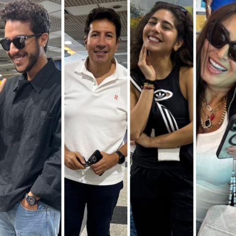 نجوم مصر في طريقهم إلى مهرجان الجونة