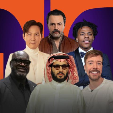 لحظات أسطورية تجمع نجوم جوي فوروم Joy Forum