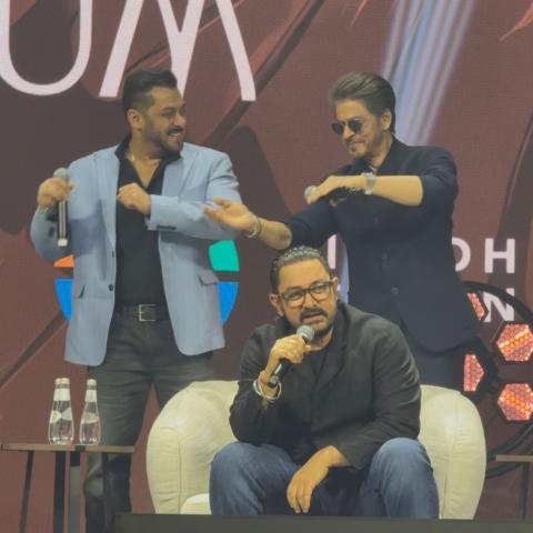 عامر خان وشاروخان وسلمان خان