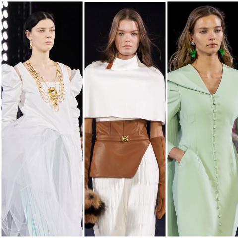 من اليمين الى اليسار: منى الشبل وفيمي ناين وريم الكنهل