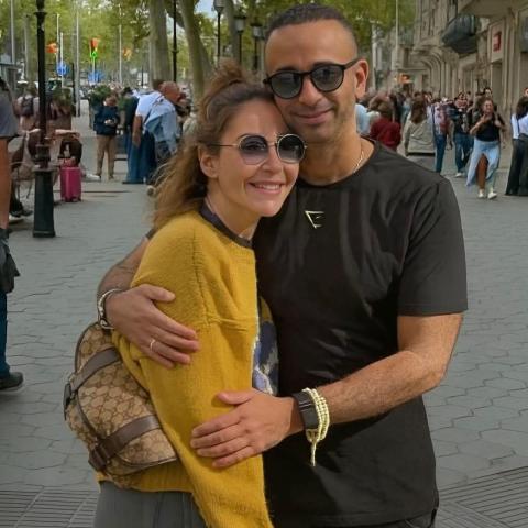 منة شلبي وأحمد الجنايني