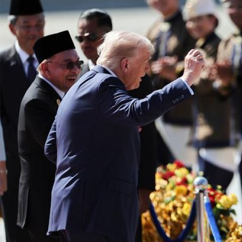 دونالد ترامب وأنور إبراهيم - إكس