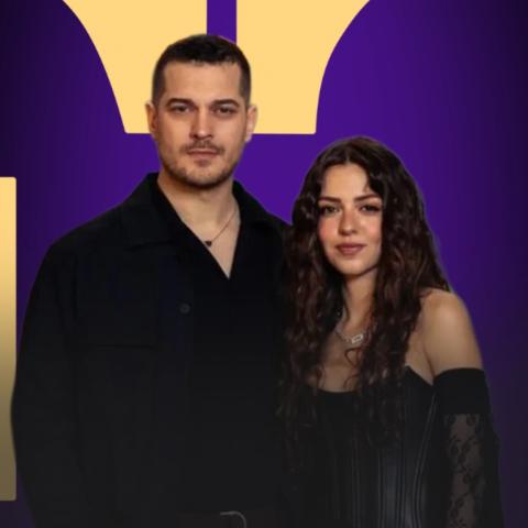 أصليهان مالبورا تدعم  حبيبها شاتاي اولسوي في العرض الأول لفيلم النائم