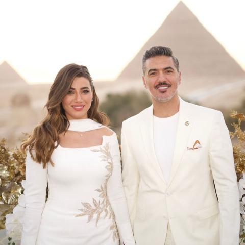 محمد غانم وهايدي موسى