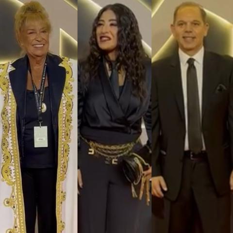 رامي إمام وشجون الهاجري ومنى واصف