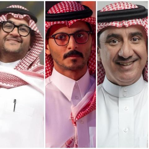 إبراهيم الخيرالله ومحمد الشهري وحسن عسيري - صورة معدلة