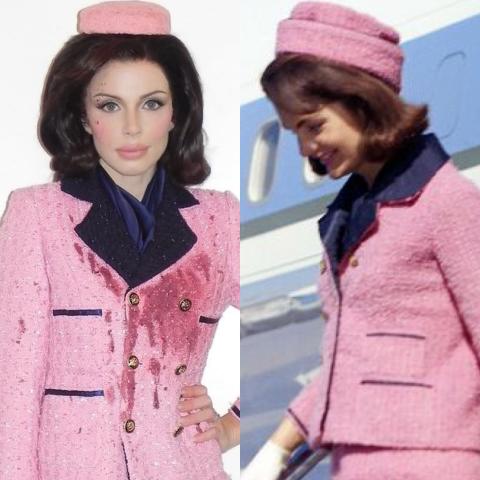 جاكلين كينيدي وجوليا فوكس - صورة مركبة من إنستغرام وإكس